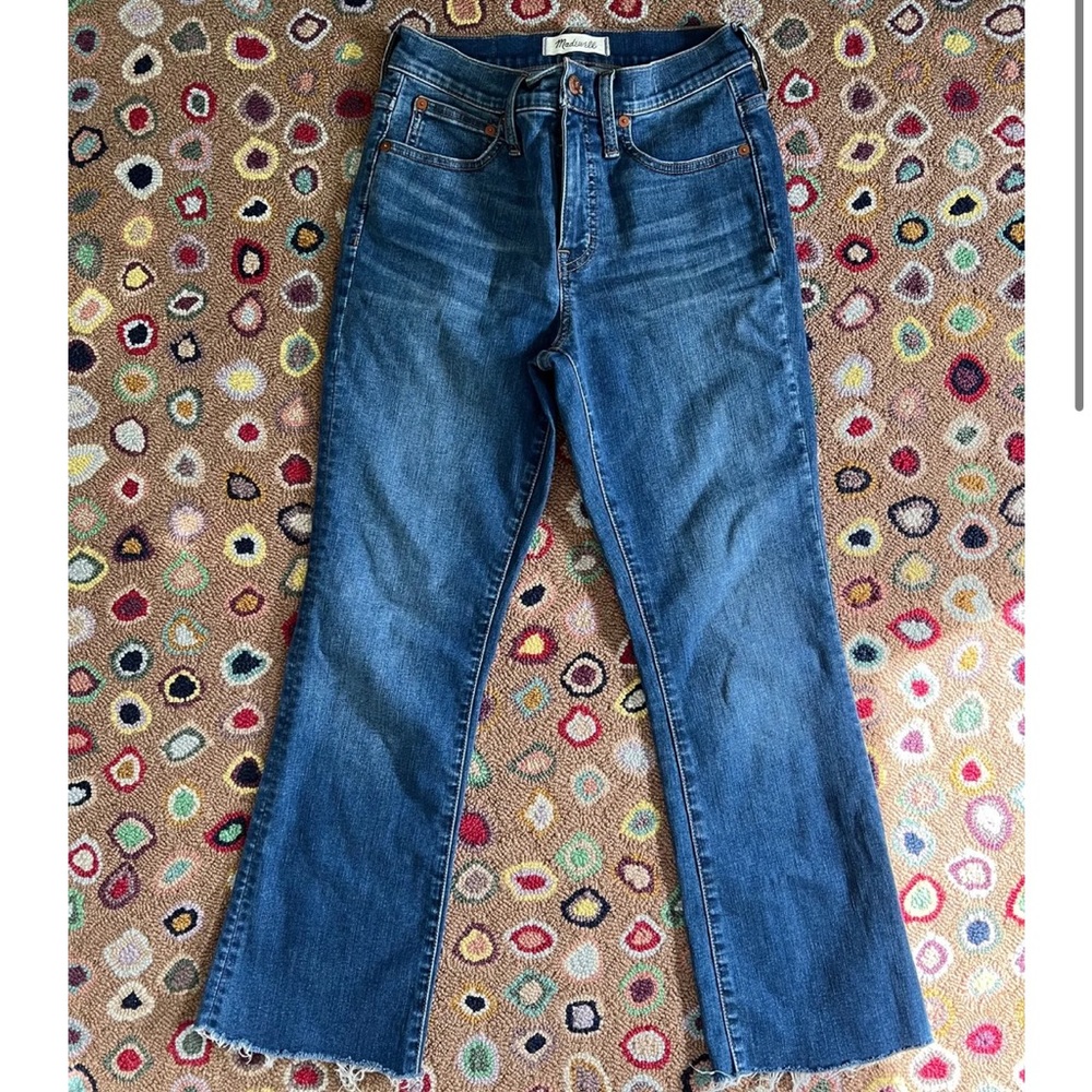 Madewell Cali Demi Boot Jeans Size 25